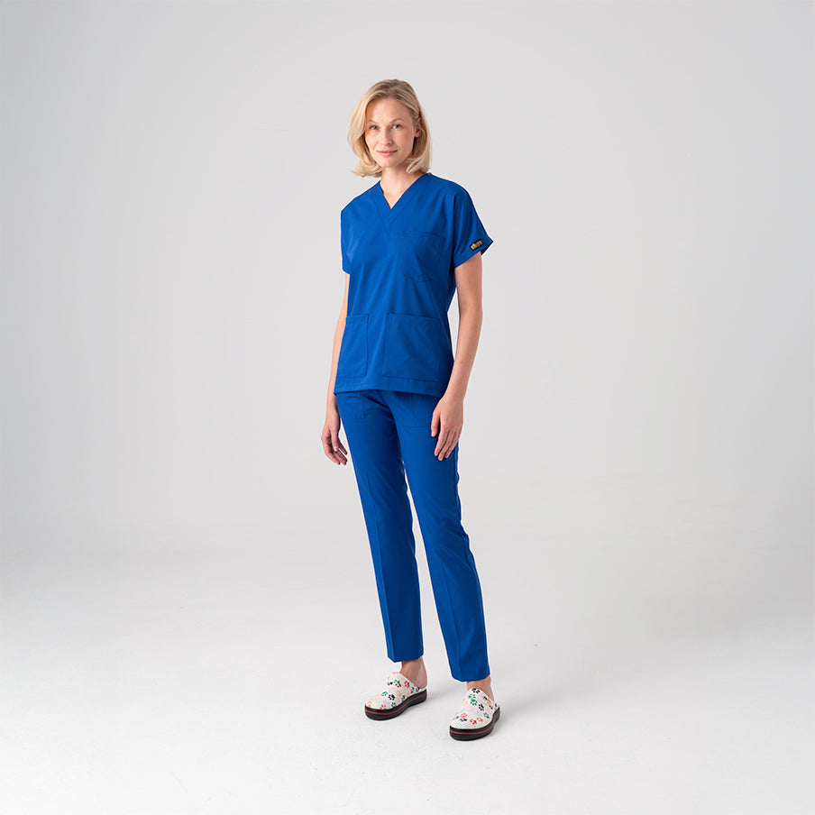 Saks Mavisi Dr. Greys Doktor Hemşire Medikal Scrubs Takım Best Likralı Kumaş