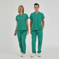 Ameliyathane Yeşili Dr. Greys Doktor Hemşire Medikal Scrubs Takım Terikoton Kumaş