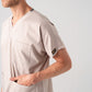 Krem Dr. Greys Doktor Hemşire Medikal Scrubs Takım Best Likralı Kumaş
