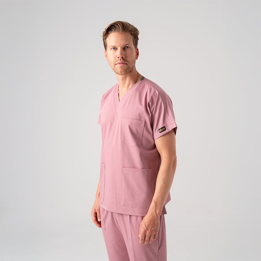 Gül Kurusu Dr. Greys Doktor Hemşire Medikal Scrubs Takım Best Likralı Kumaş