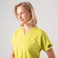 Neon Yeşil Dr. Greys Doktor Hemşire Medikal Scrubs Takım Best Likralı Kumaş