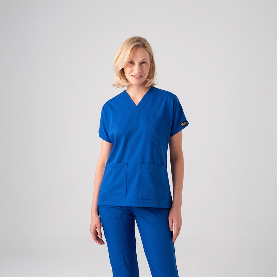 Saks Mavisi Dr. Greys Doktor Hemşire Medikal Scrubs Takım Best Likralı Kumaş
