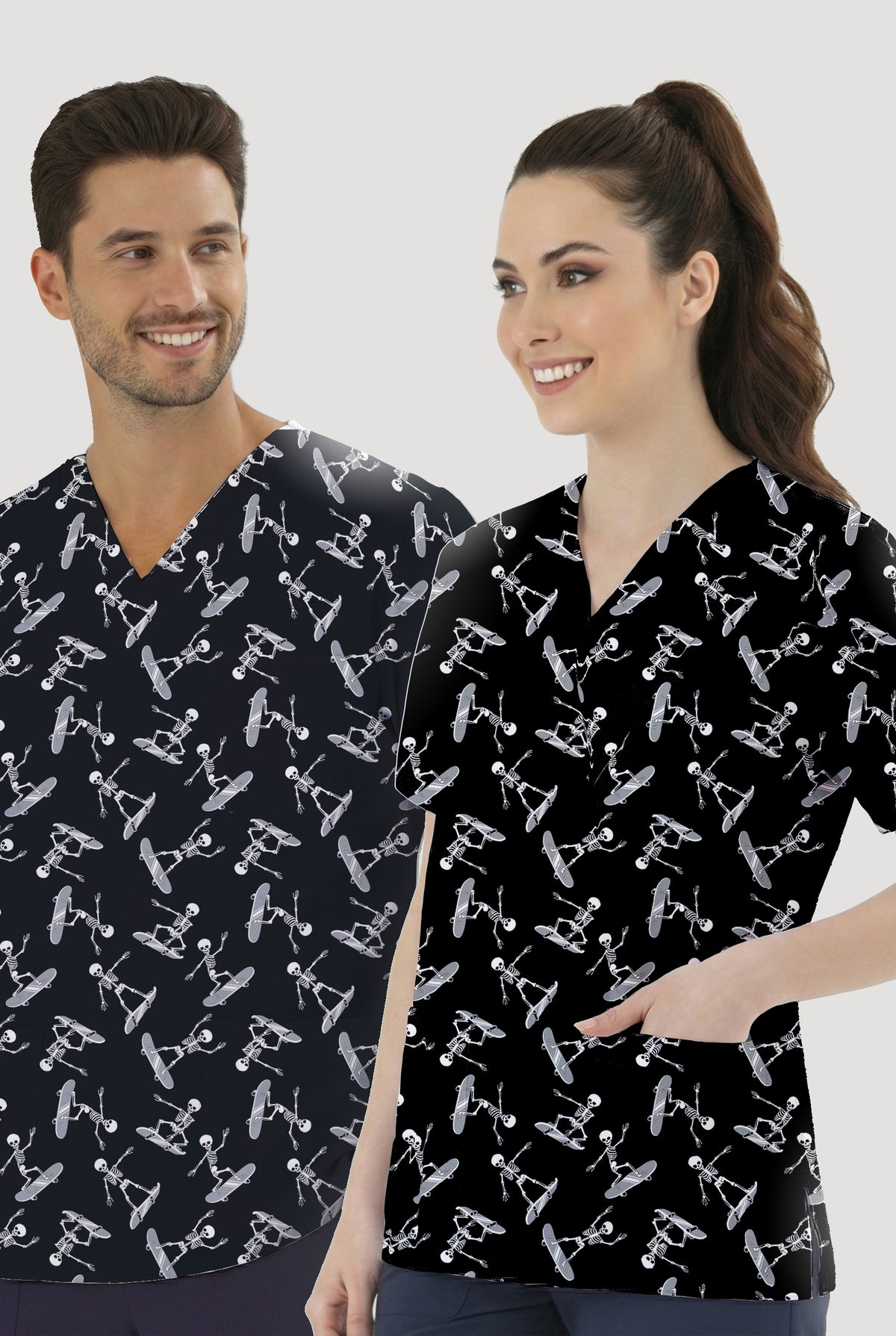 Kayan Ruhlar Desenli Tek Üst (Cotton Likra Kumaş)