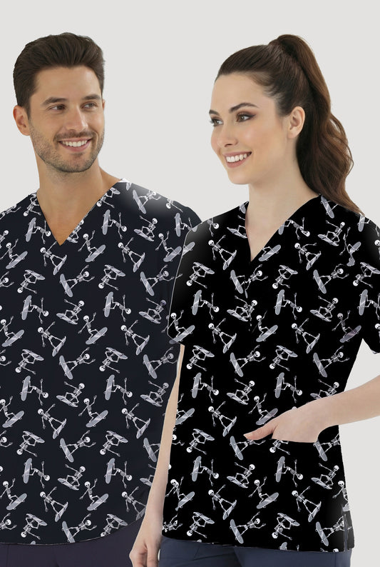 Kayan Ruhlar Desenli Tek Üst (Cotton Likra Kumaş)