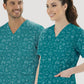 Klinik Çizgiler Desenli Tek Üst (Cotton Likra Kumaş)