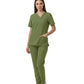 Grasshopper Dr. Greys Doktor Hemşire Medikal Scrubs Takım Lüks Likralı Kumaş