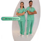 Aile Sağlığı Forması Scrubs Likralı Takım Sağlık Bakanlığı Uyumlu-Bermuda