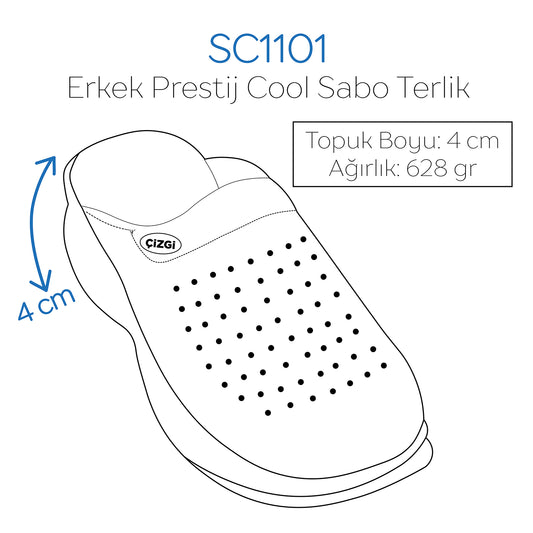 Siyah Erkek Doktor Hemşire Medikal Prestij Cool Sabo Terlik