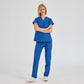 Saks Mavisi Dr. Greys Doktor Hemşire Medikal Scrubs Takım Terikoton Kumaş