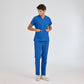 Saks Mavisi Dr. Greys Doktor Hemşire Medikal Scrubs Takım Terikoton Kumaş