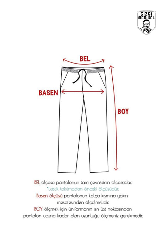 Bilimsel Desenli Cotton Likra Takım (Üst+Alt)