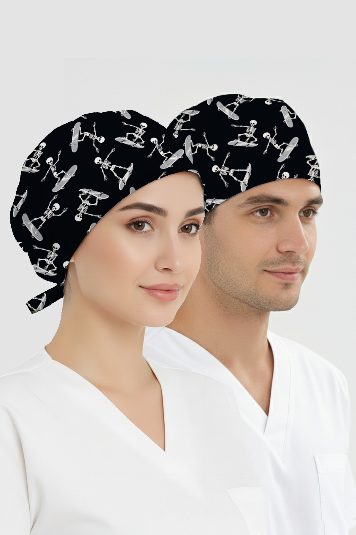 Kayan Ruhlar Desenli Bone (Cotton Likra Kumaş)