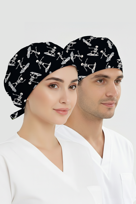 Kayan Ruhlar Desenli Bone (Cotton Likra Kumaş)