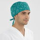 Klinik Çizgiler Desenli Bone (Cotton Likra Kumaş)