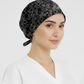 Yaşam Çizgisi Desenli Bone (Cotton Likra Kumaş)