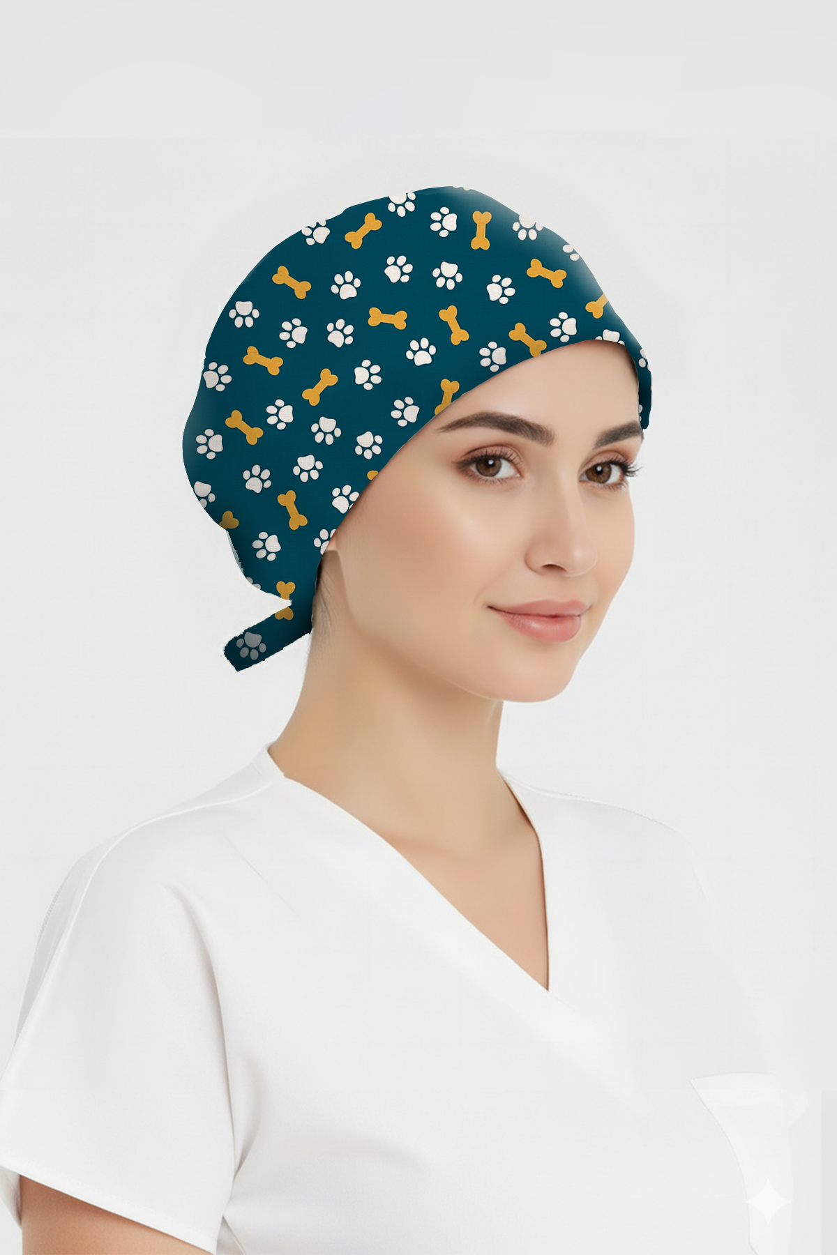 Patili Kemik Desenli Bone (Cotton Likra Kumaş)