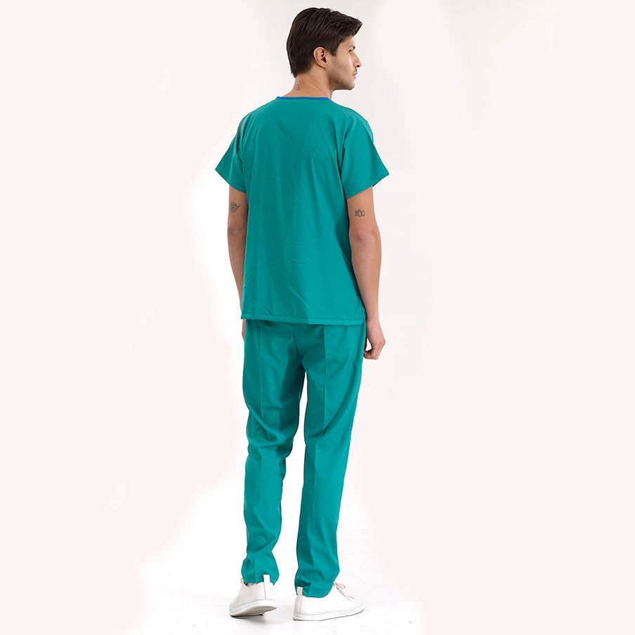Ameliyathane Yeşili Dr. Greys Doktor Hemşire Medikal Scrubs Takım Lüks Likralı Kumaş