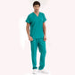 Ameliyathane Yeşili Dr. Greys Doktor Hemşire Medikal Scrubs Takım Lüks Likralı Kumaş