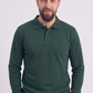 Avcı Yeşili Polo Yaka İş Sweatshirt 2 İplik