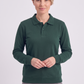 Avcı Yeşili Polo Yaka İş Sweatshirt 2 İplik